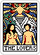 The Lovers tarot card