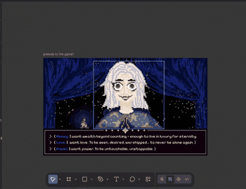 Animated GIF of the shuffle sequence being built in Figma