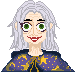 Witch pixel art — normal expression